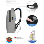 New Stylish Best Quality Laptop Bag With USB Charging | Black
