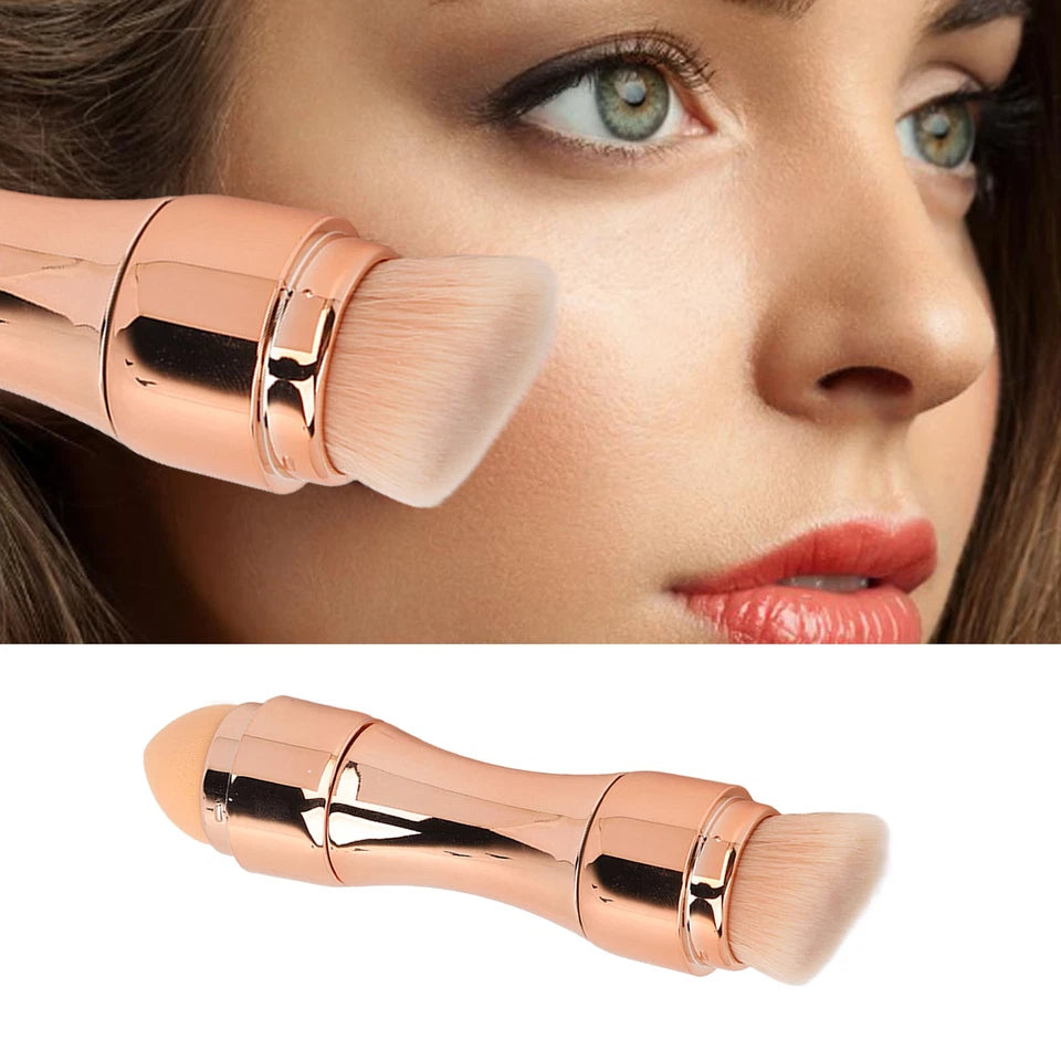 Max Factor x 4 in 1 makeup brush Set Portable Mini Travel Makeup Brushes Makeup Brush Mini 4 in 1 Kit